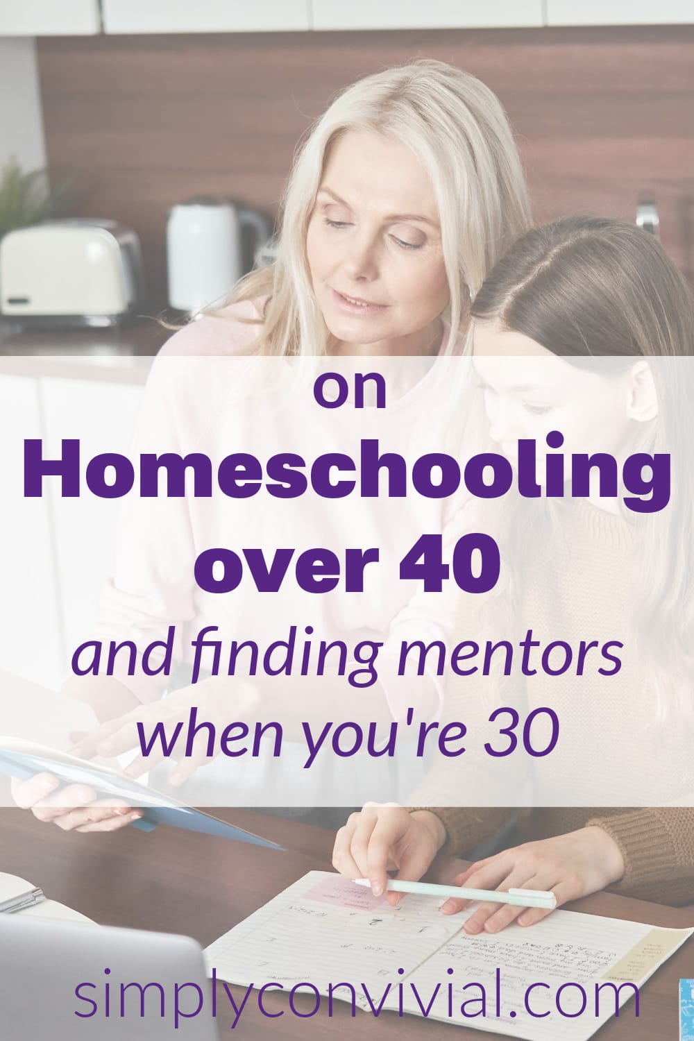 Where are the older homeschool moms?