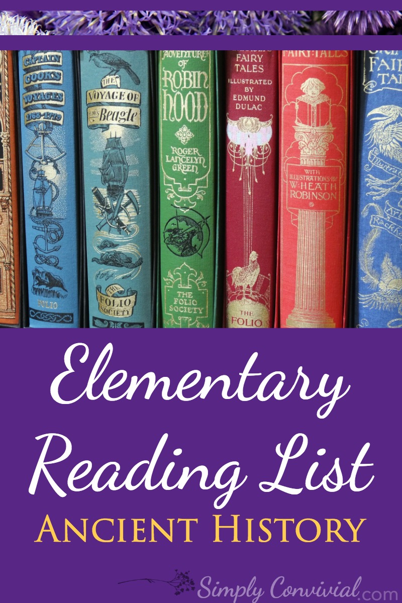 Our Ancients History Cycle Elementary Book List