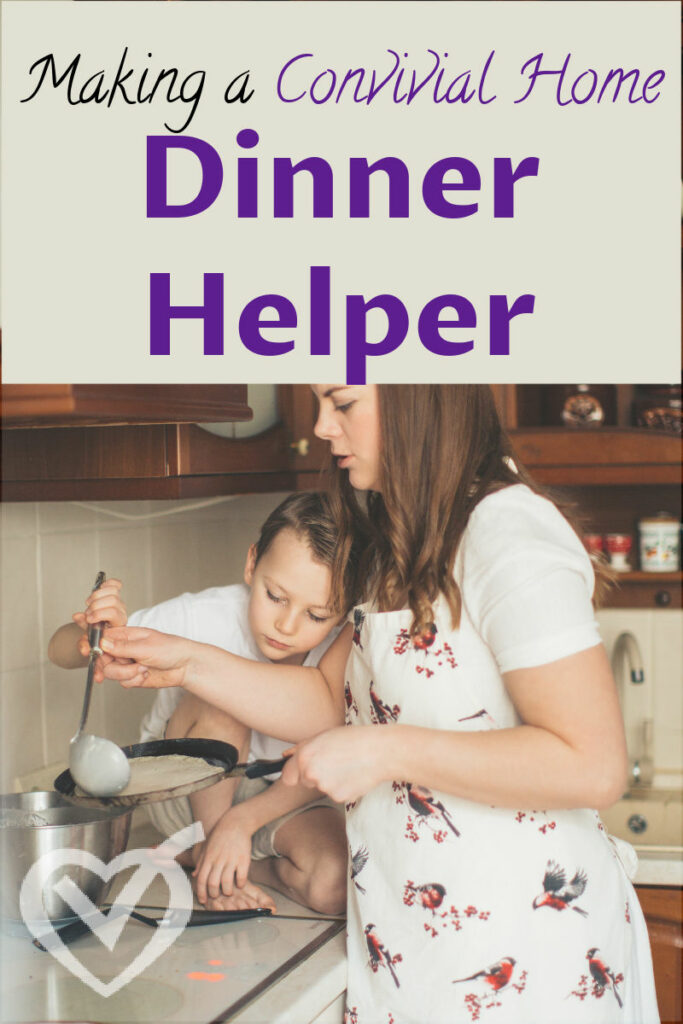 Let your kids help make dinner