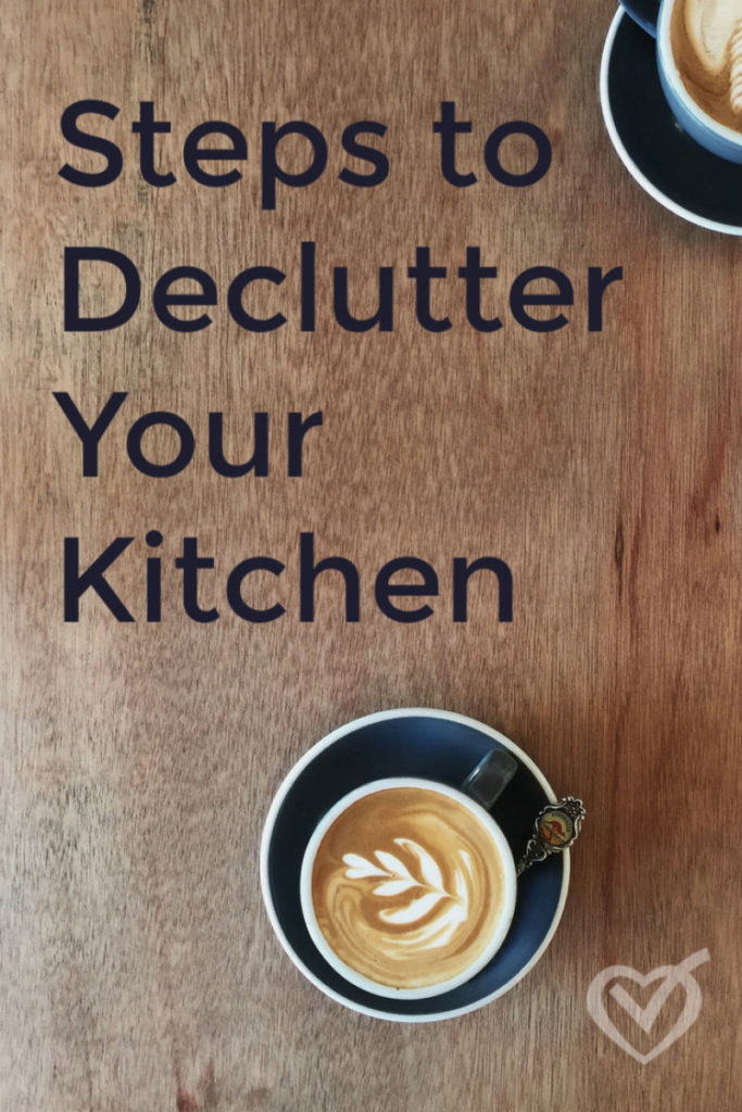 Have you always wanted a decluttered kitchen? This ultimate guide will walk you step by step through a thorough decluttering process!